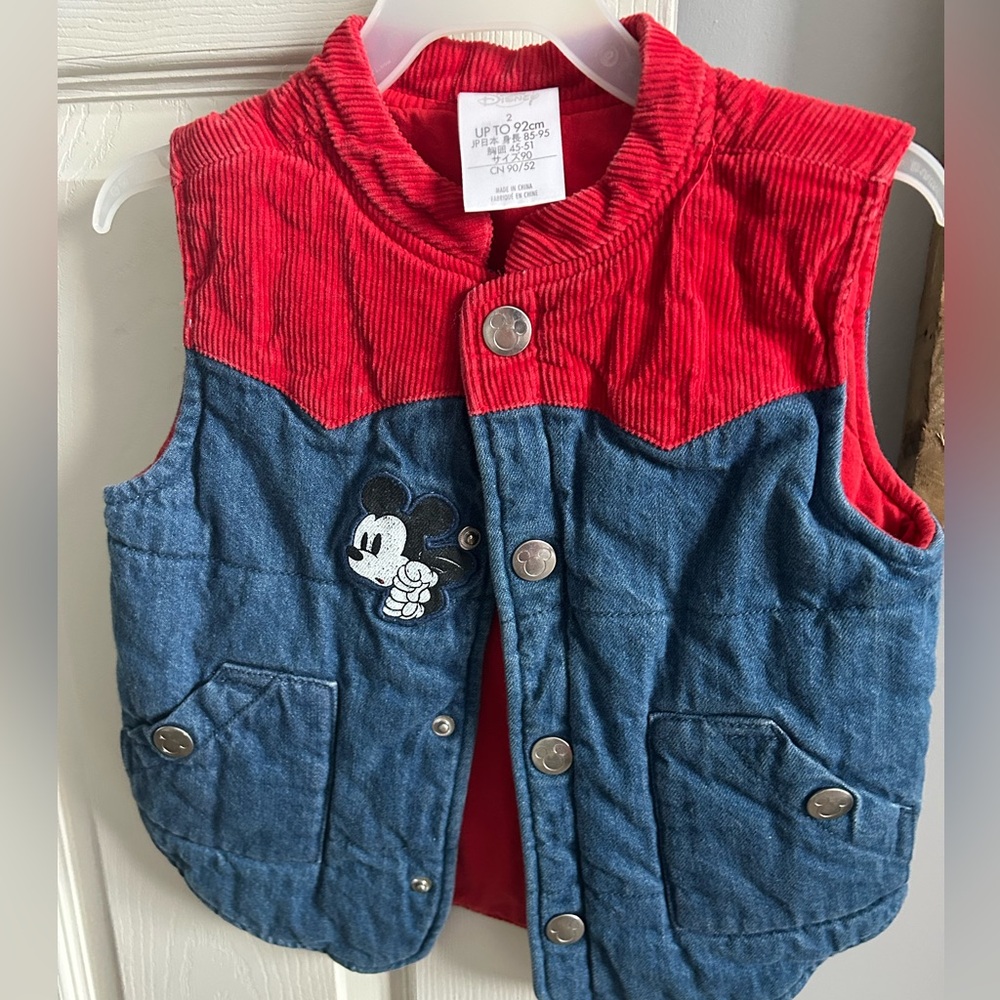 Vintage Mickey Mouse vest